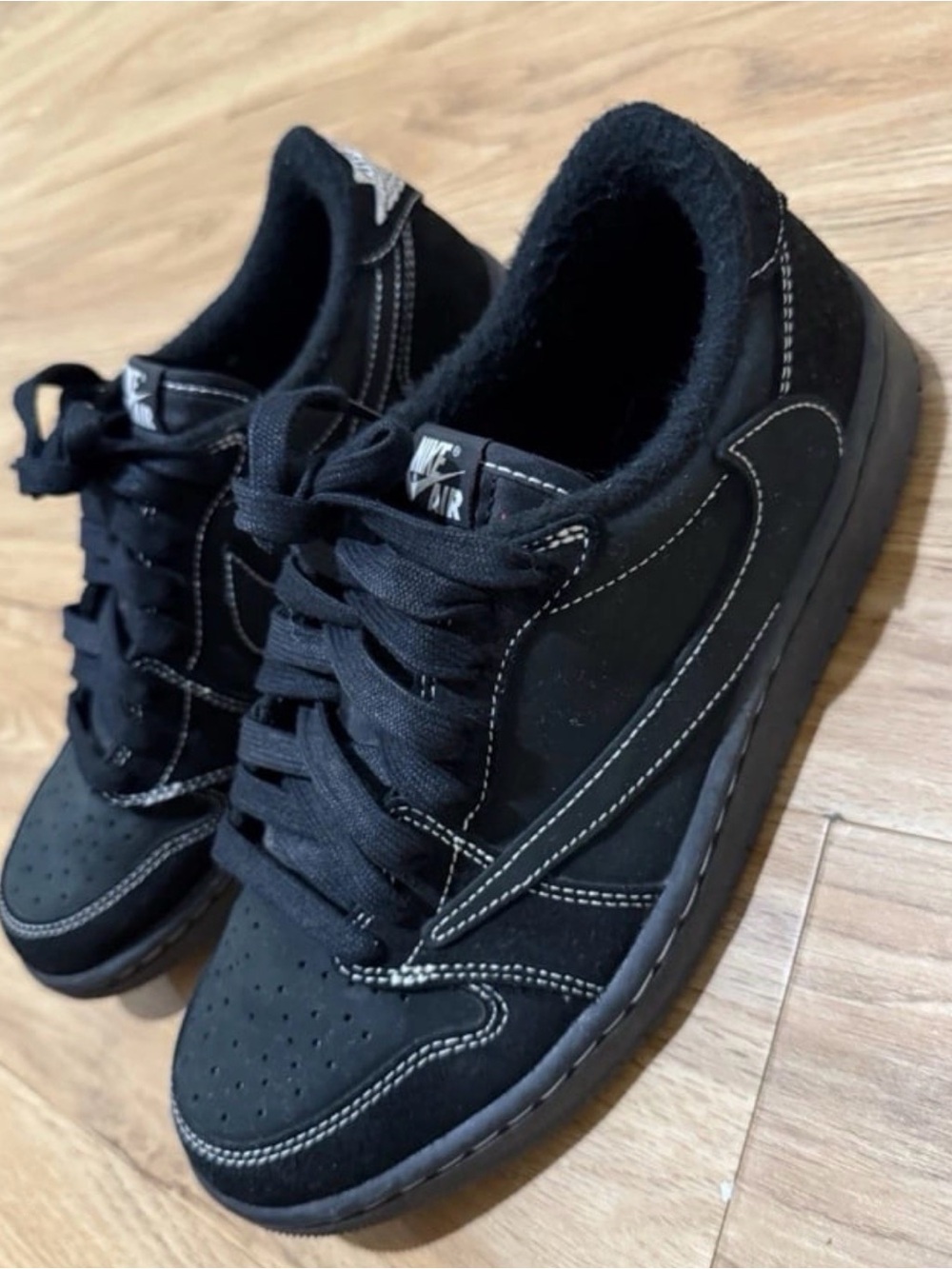 Travis Scott x Air Jordan 1 Retro Low OG SP 'Black Phantom'